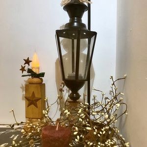 Primitive Decor Lantern Lamp